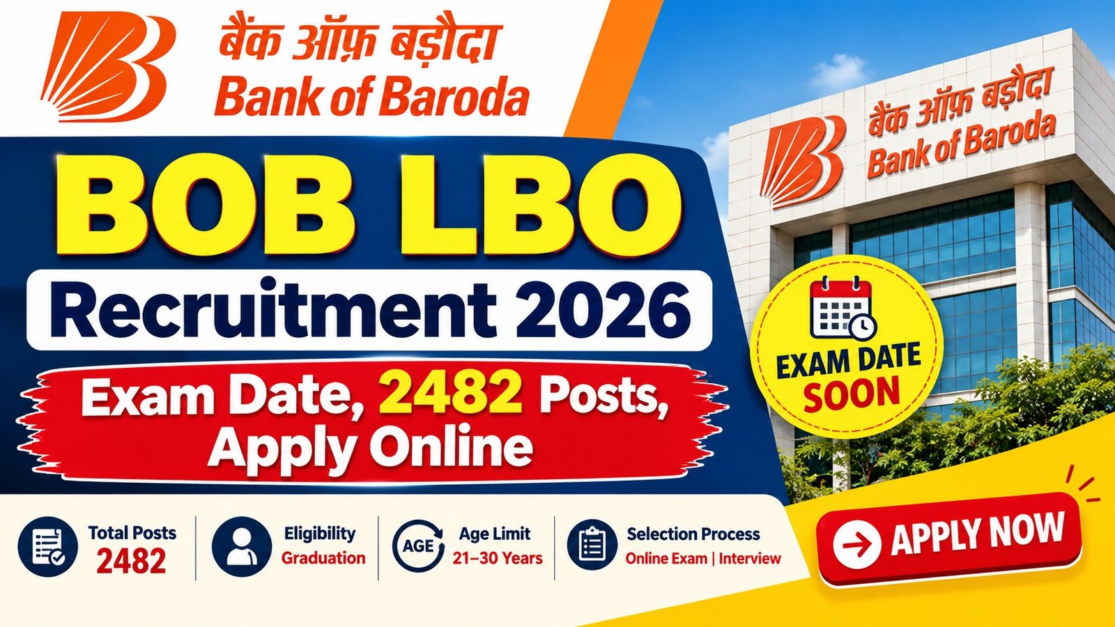 Bank of Baroda Local Bank Officer LBO Recruitment 2026