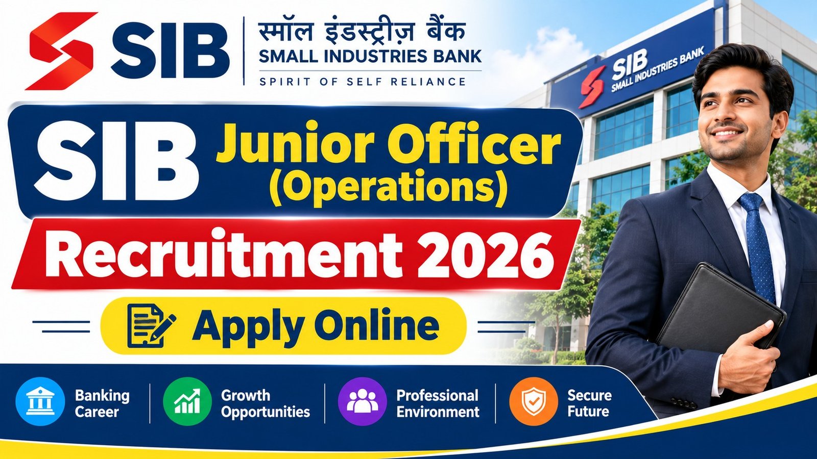 South Indian Bank SIB Junior Officer Operations Recruitment 2026